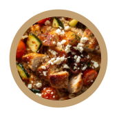 The IV Bar Website Recipes Images-3 Best Recipes For Mediterranean Chicken & Veggie Power Bowl Recipe