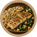 One-Pan Fish, Chickpea & Spinach Dinner (1)
